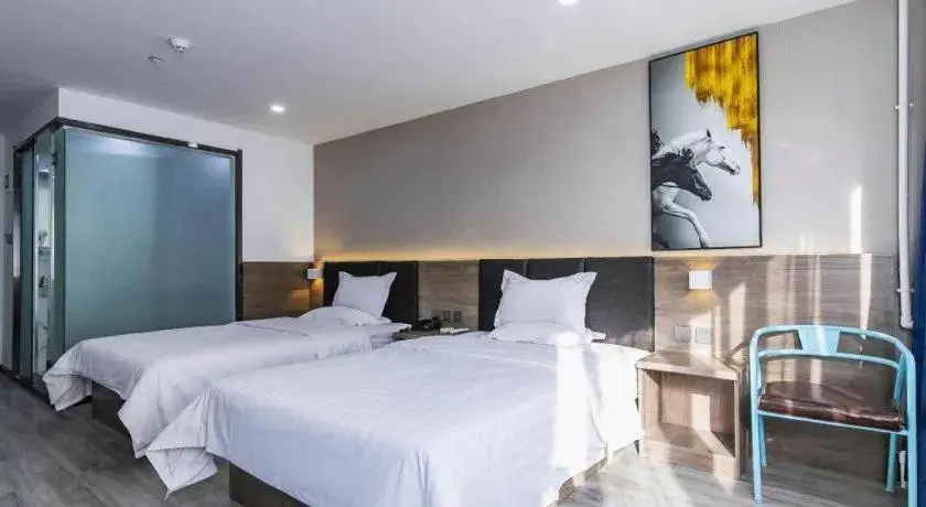 Bed in 7 Days Inn Tianjin Development Zone 3rd Street Wanli Bed in 7 Days Inn Tianjin Development Zone 3rd Street Wanli