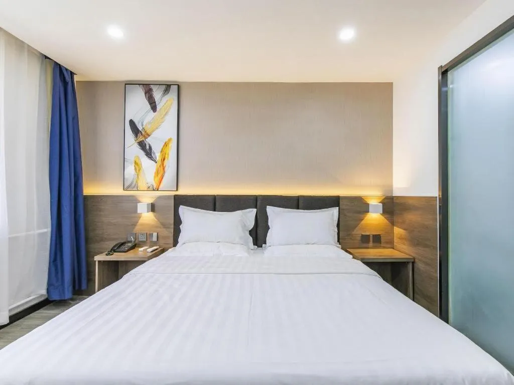 Bed in 7 Days Inn Tianjin Development Zone 3rd Street Wanli