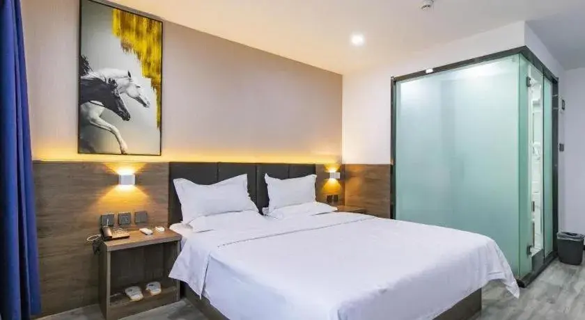 Bed in 7 Days Inn Tianjin Development Zone 3rd Street Wanli Bed in 7 Days Inn Tianjin Development Zone 3rd Street Wanli