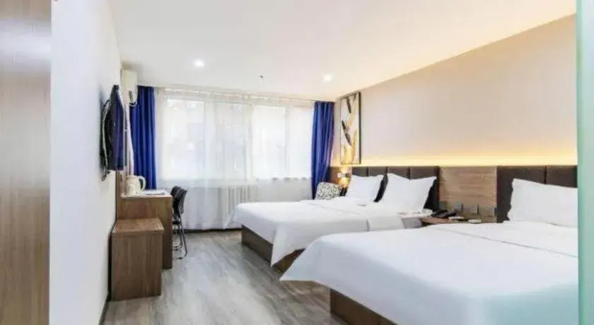 Bed in 7 Days Inn Tianjin Development Zone 3rd Street Wanli Bed in 7 Days Inn Tianjin Development Zone 3rd Street Wanli