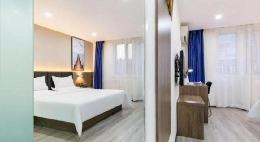 Bed in 7 Days Inn Tianjin Development Zone 3rd Street Wanli