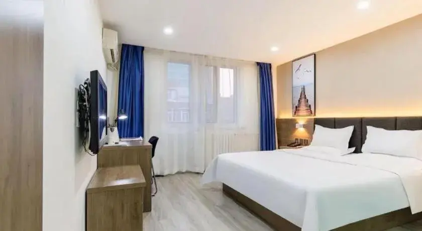 Bed in 7 Days Inn Tianjin Development Zone 3rd Street Wanli Bed in 7 Days Inn Tianjin Development Zone 3rd Street Wanli