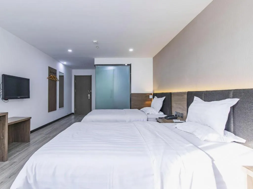 Bed in 7 Days Inn Tianjin Development Zone 3rd Street Wanli