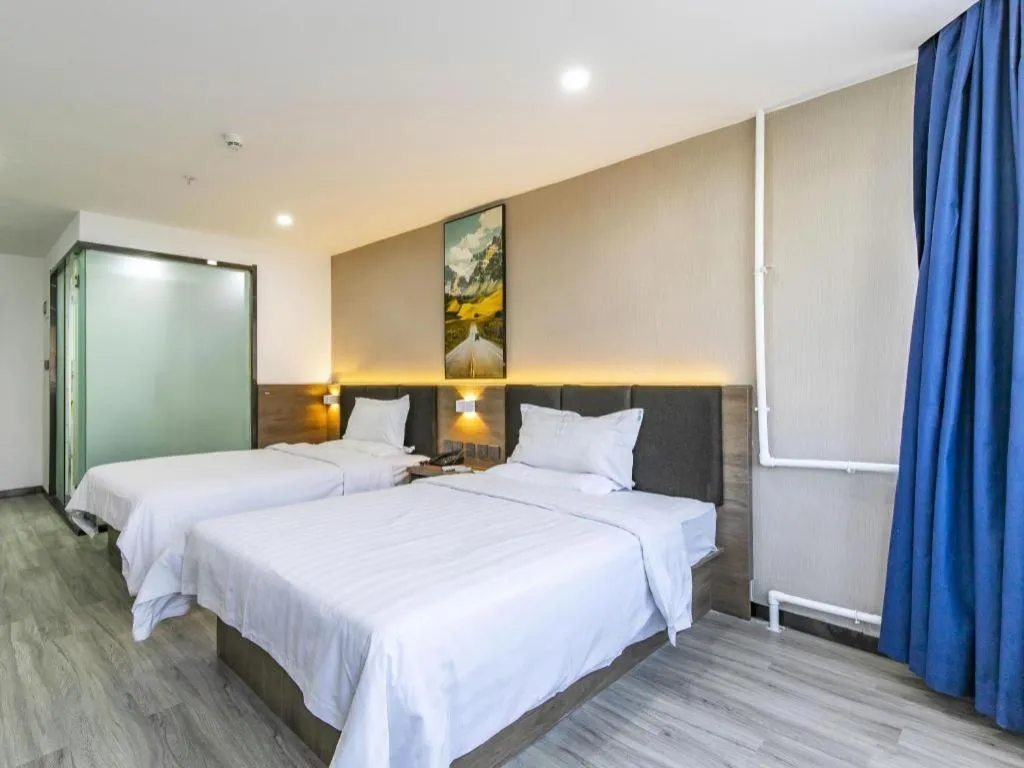 Bed in 7 Days Inn Tianjin Development Zone 3rd Street Wanli