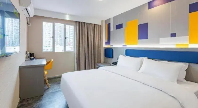 Bed in 7 Days Inn Chaozhou Chaofeng Road Bus Station Bed in 7 Days Inn Chaozhou Chaofeng Road Bus Station