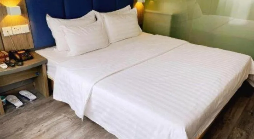 Bed in 7 Days Inn Luzhou Commercial Pedestrian Street Center