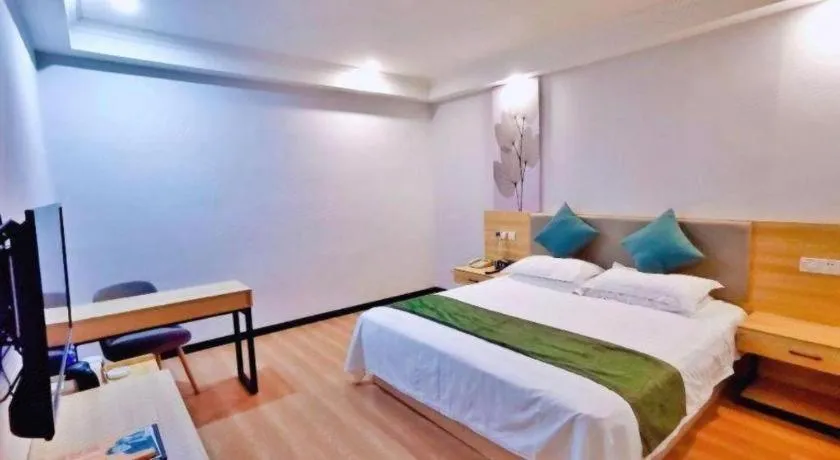 Bed in GreenTree Inn Xiangshan Transportation Center Bai Hua Road