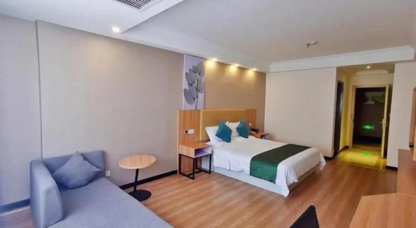 Bed in GreenTree Inn Xiangshan Transportation Center Bai Hua Road