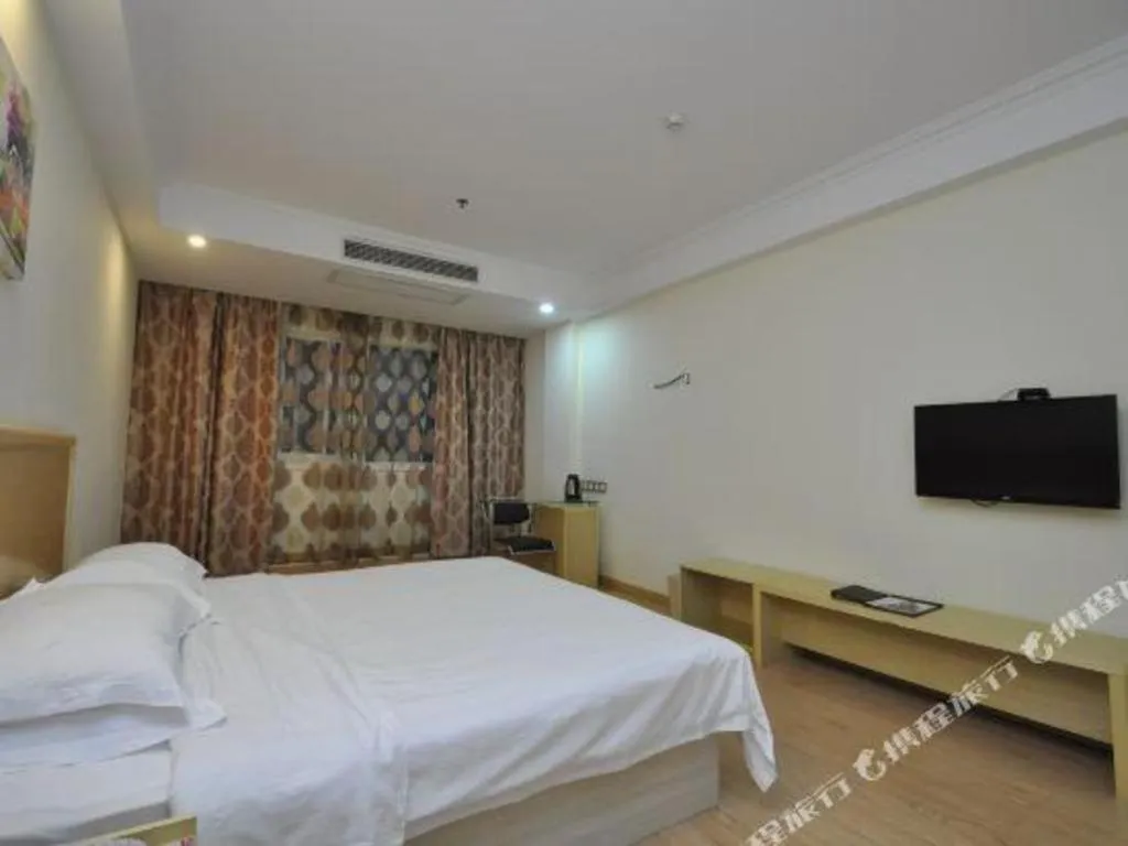 Bed in GreenTree Inn Xiangshan Transportation Center Bai Hua Road