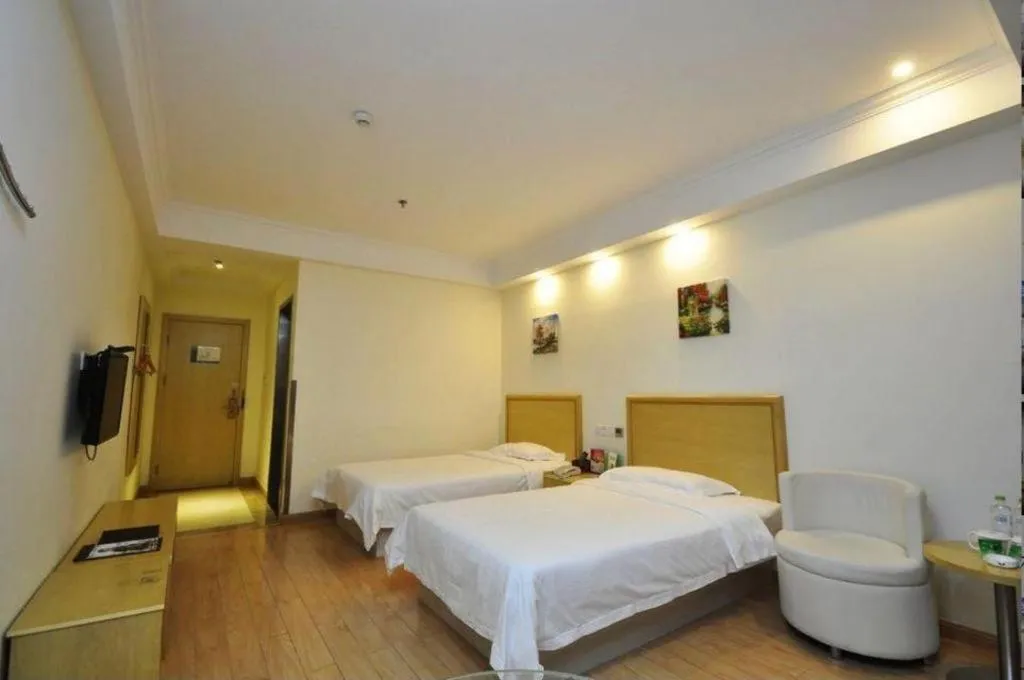 Bed in GreenTree Inn Xiangshan Transportation Center Bai Hua Road