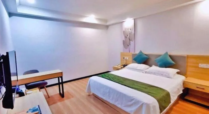 Bed in GreenTree Inn Xiangshan Transportation Center Bai Hua Road