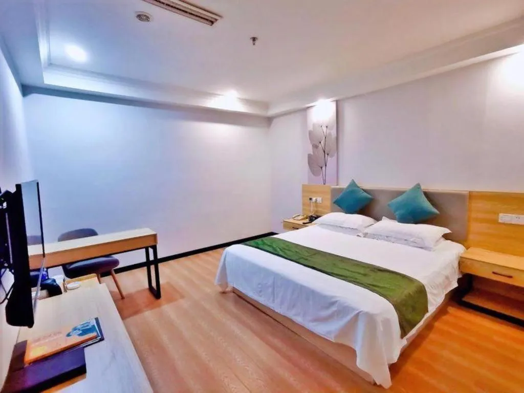 Bed in GreenTree Inn Xiangshan Transportation Center Bai Hua Road