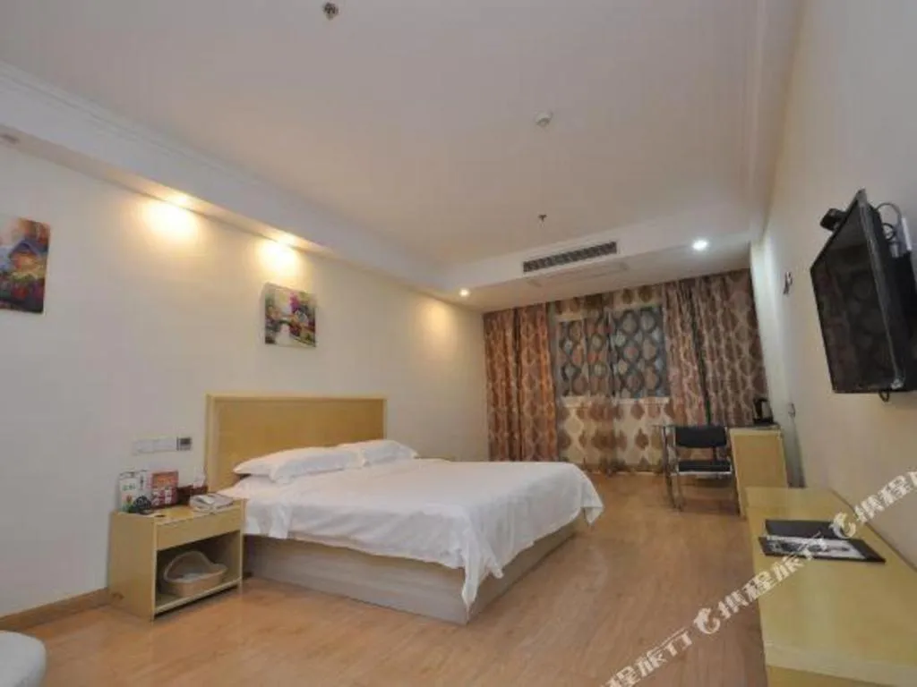 Bed in GreenTree Inn Xiangshan Transportation Center Bai Hua Road