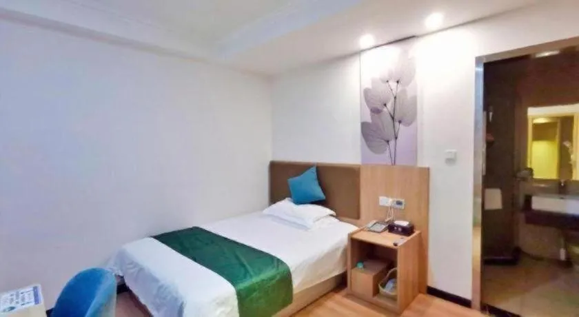 Bed in GreenTree Inn Xiangshan Transportation Center Bai Hua Road
