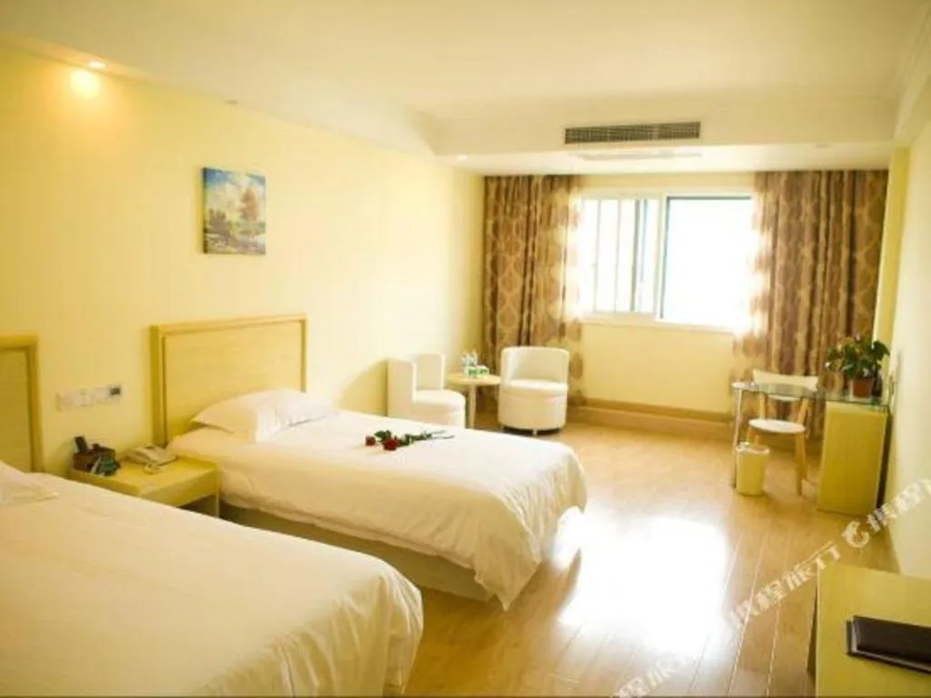 Bed in GreenTree Inn Xiangshan Transportation Center Bai Hua Road
