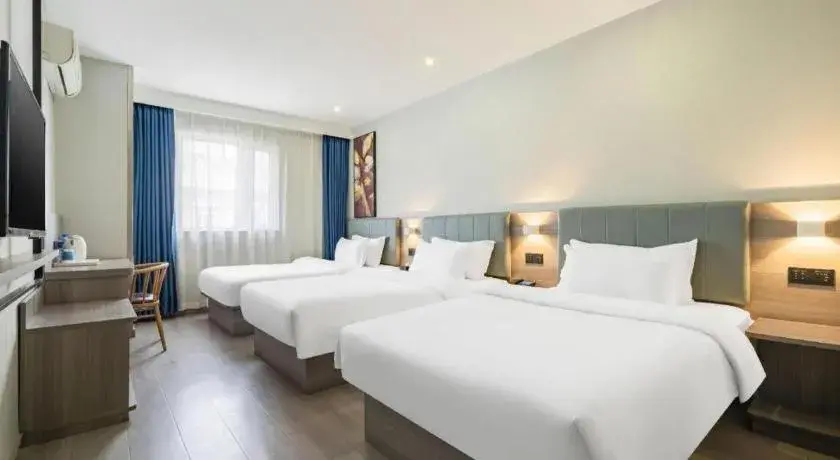 Bed in 7 Days Inn Tianjin Railway Station Bed in 7 Days Inn Tianjin Railway Station