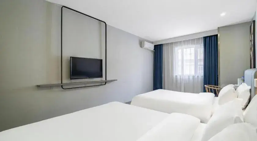 Bed in 7 Days Inn Tianjin Railway Station Bed in 7 Days Inn Tianjin Railway Station