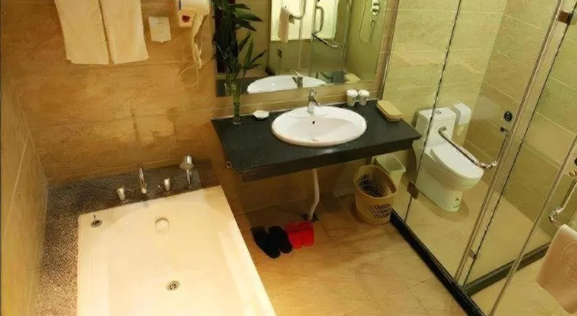 GreenTree Inn Anhui Fuyang Funan East Huaihe Road Express Hotel