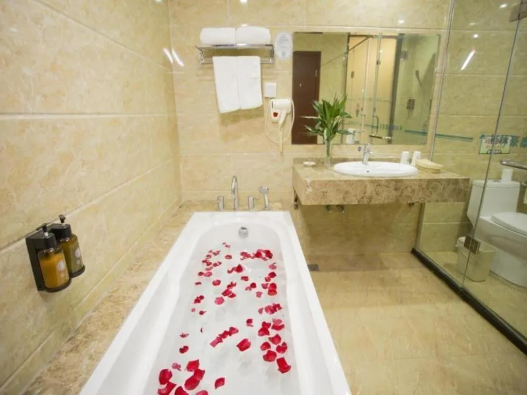 GreenTree Inn Anhui Fuyang Funan East Huaihe Road Express Hotel