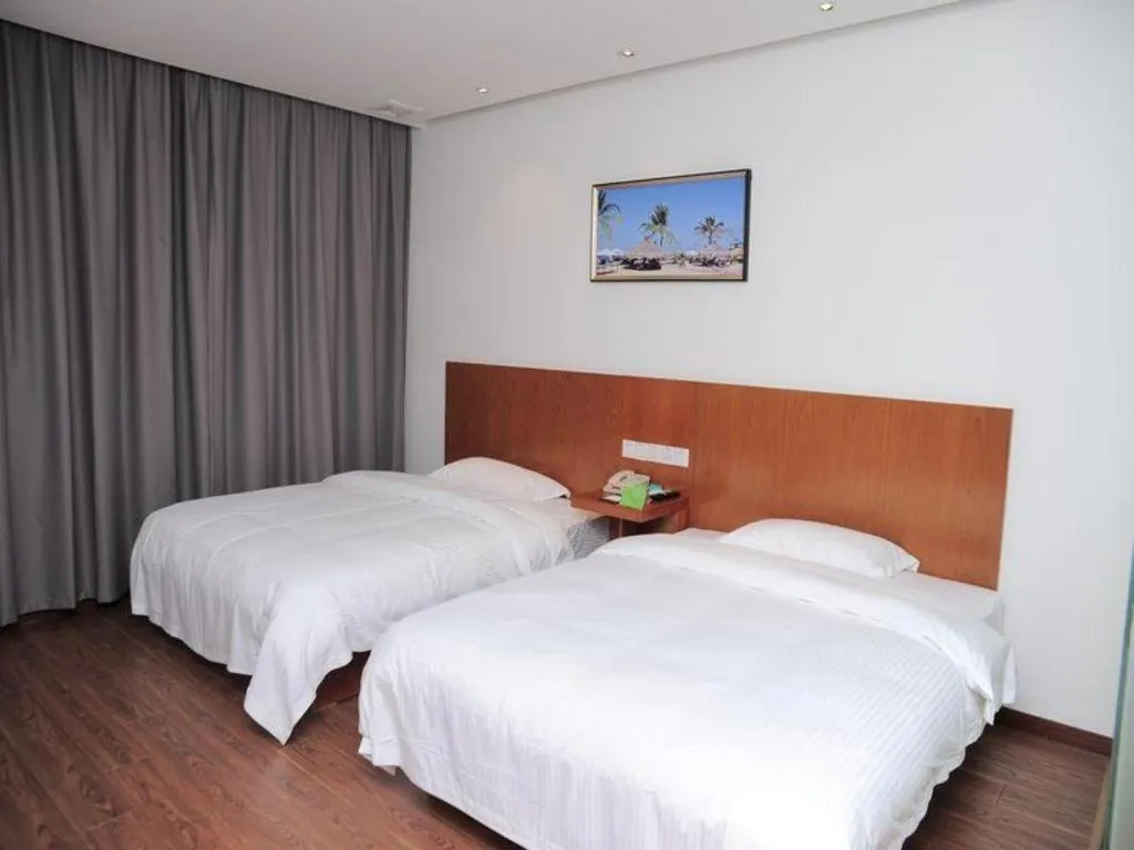 Bed in Vatica Shanghai Jiading District Anting Metro Station Moyu Road Hotel