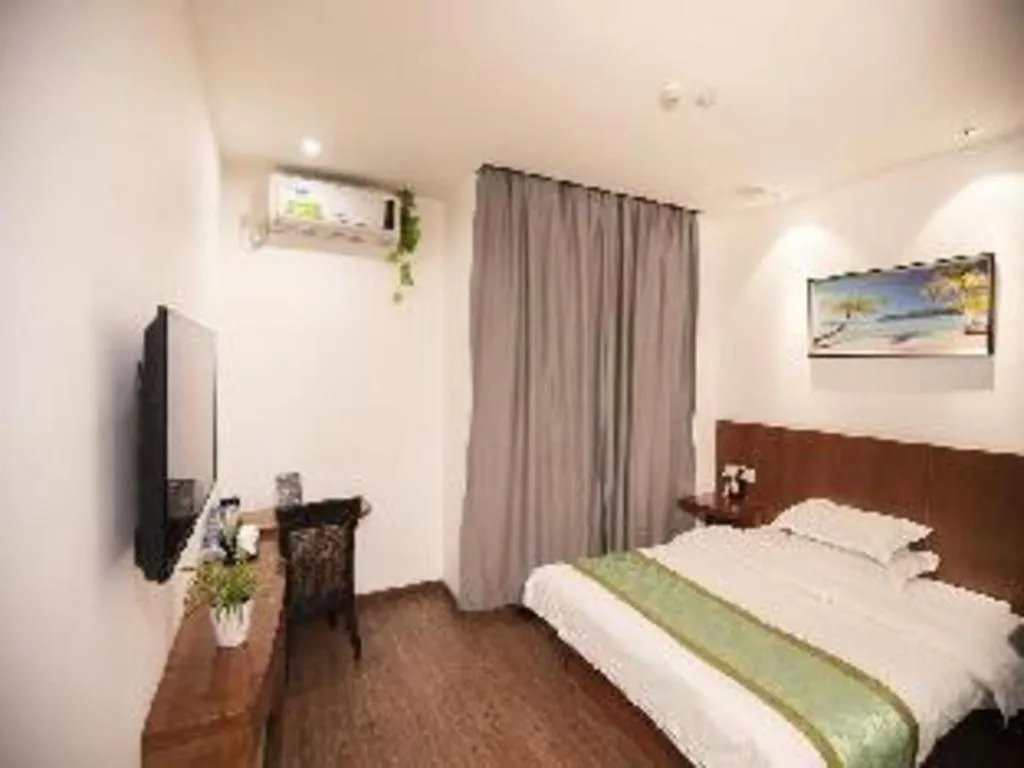 Bed in Vatica Shanghai Jiading District Anting Metro Station Moyu Road Hotel