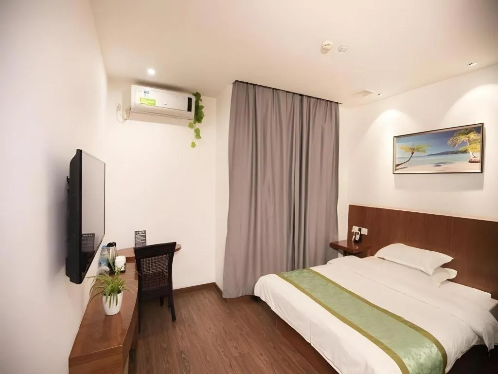 Bed in Vatica Shanghai Jiading District Anting Metro Station Moyu Road Hotel