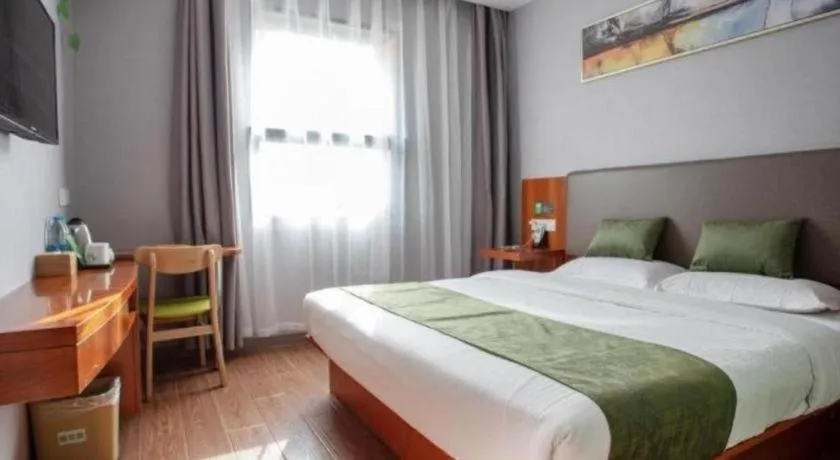 Bed in Vatica Shanghai Jiading District Anting Metro Station Moyu Road Hotel