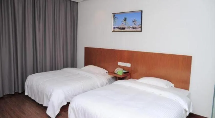 Bed in Vatica Shanghai Jiading District Anting Metro Station Moyu Road Hotel