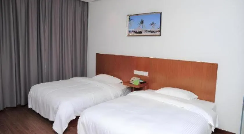 Bed in Vatica Shanghai Jiading District Anting Metro Station Moyu Road Hotel