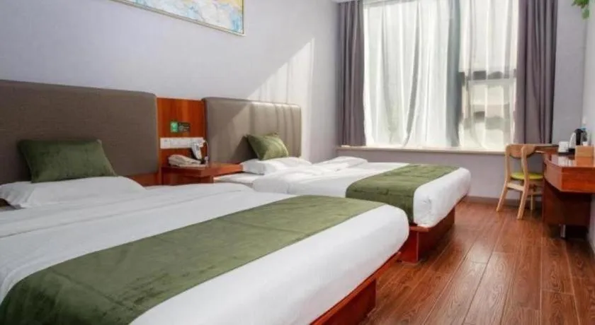 Bed in Vatica Shanghai Jiading District Anting Metro Station Moyu Road Hotel