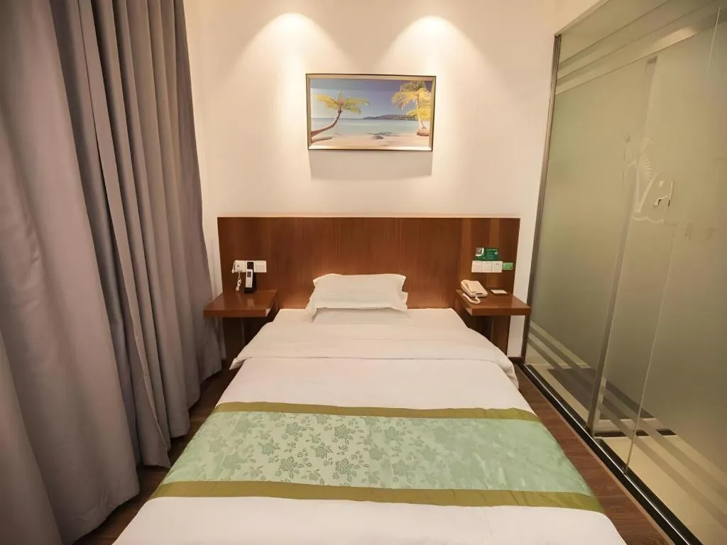 Bed in Vatica Shanghai Jiading District Anting Metro Station Moyu Road Hotel