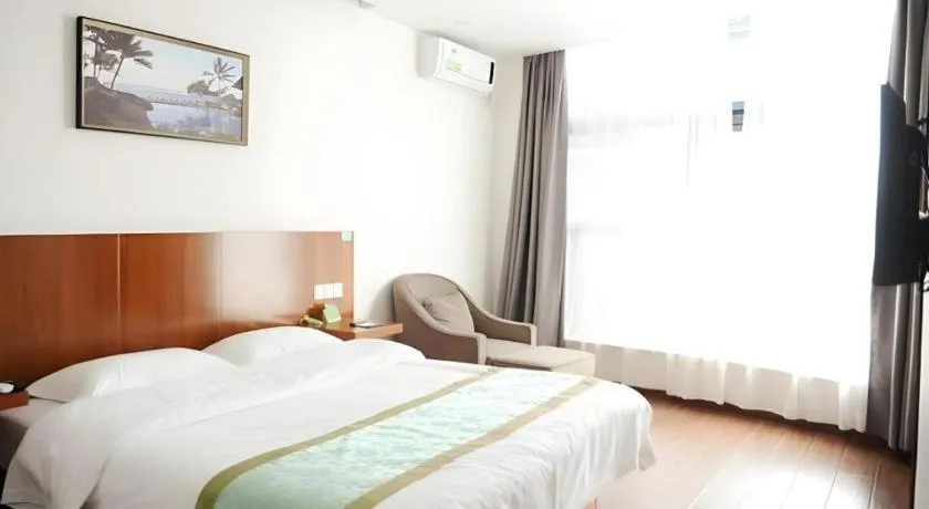 Bed in Vatica Shanghai Jiading District Anting Metro Station Moyu Road Hotel