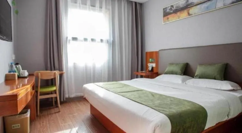 Bed in Vatica Shanghai Jiading District Anting Metro Station Moyu Road Hotel