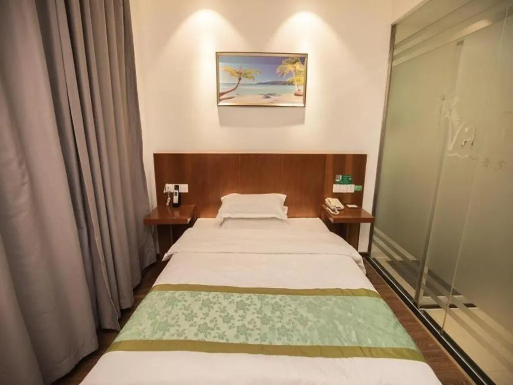 Bed in Vatica Shanghai Jiading District Anting Metro Station Moyu Road Hotel