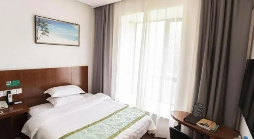 Bed in Vatica Shanghai Jiading District Anting Metro Station Moyu Road Hotel