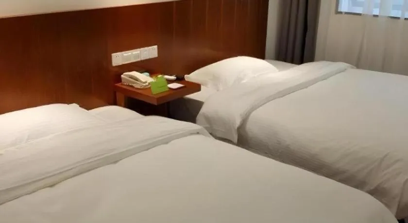 Bed in Vatica Shanghai Jiading District Anting Metro Station Moyu Road Hotel