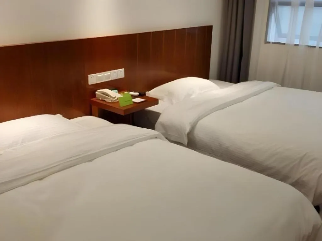 Bed in Vatica Shanghai Jiading District Anting Metro Station Moyu Road Hotel