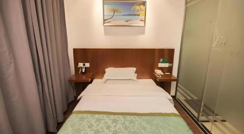 Bed in Vatica Shanghai Jiading District Anting Metro Station Moyu Road Hotel