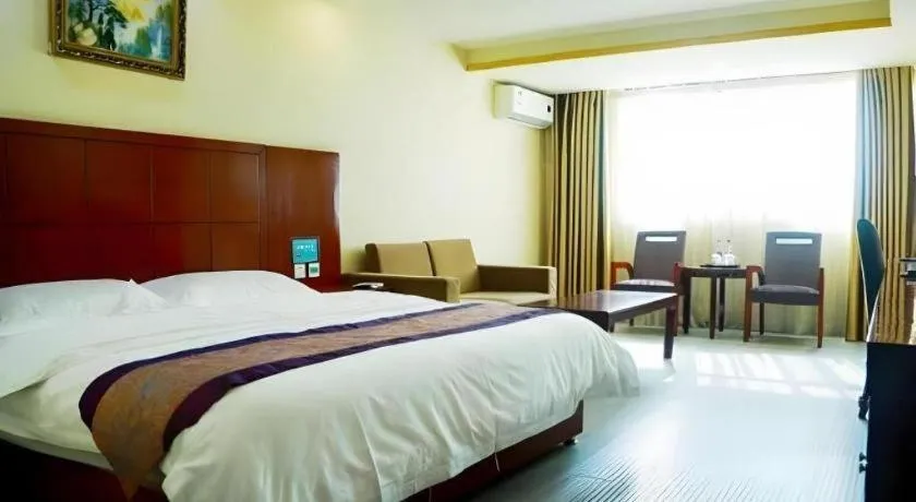 Bed in GreenTree Alliance Gansu Longnan Beishan East Road Hotel