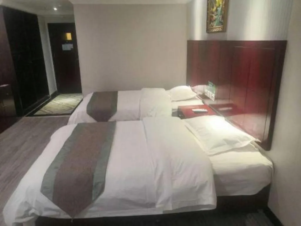 Bed in GreenTree Alliance Gansu Longnan Beishan East Road Hotel