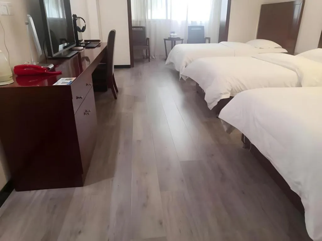 Bed in GreenTree Alliance Gansu Longnan Beishan East Road Hotel