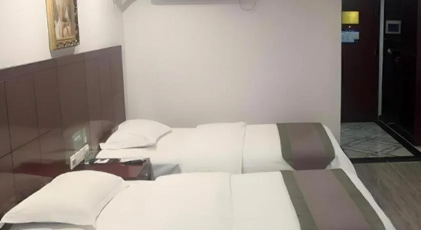 Bed in GreenTree Alliance Gansu Longnan Beishan East Road Hotel