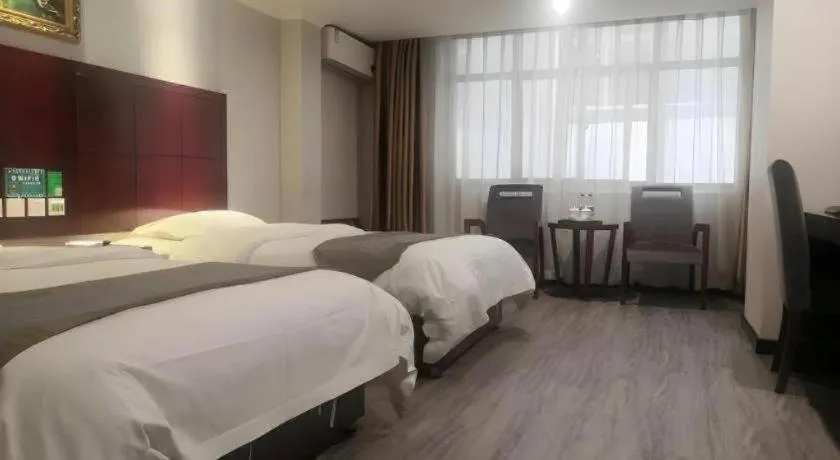 Bed in GreenTree Alliance Gansu Longnan Beishan East Road Hotel