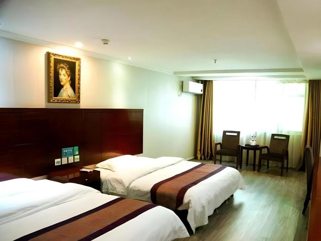 Bed in GreenTree Alliance Gansu Longnan Beishan East Road Hotel