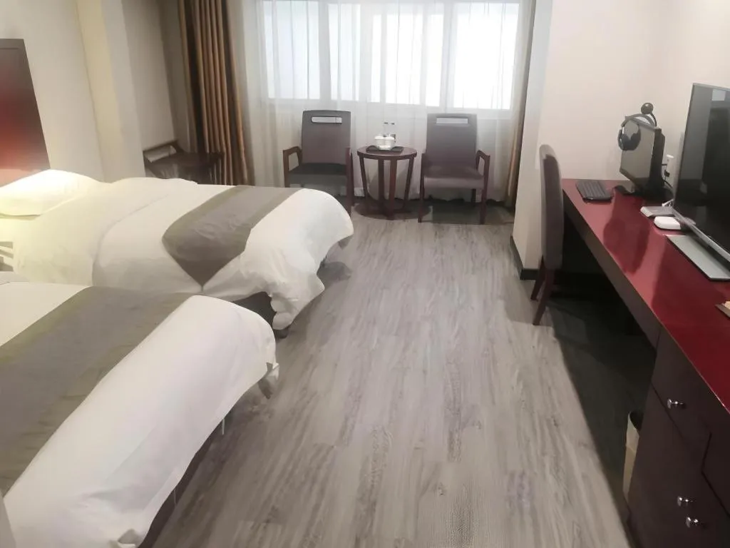 Bed in GreenTree Alliance Gansu Longnan Beishan East Road Hotel