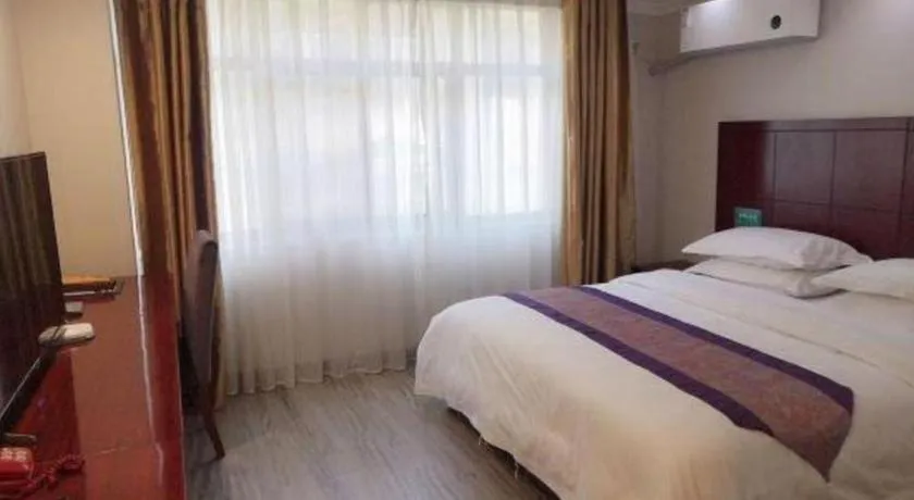 Bed in GreenTree Alliance Gansu Longnan Beishan East Road Hotel
