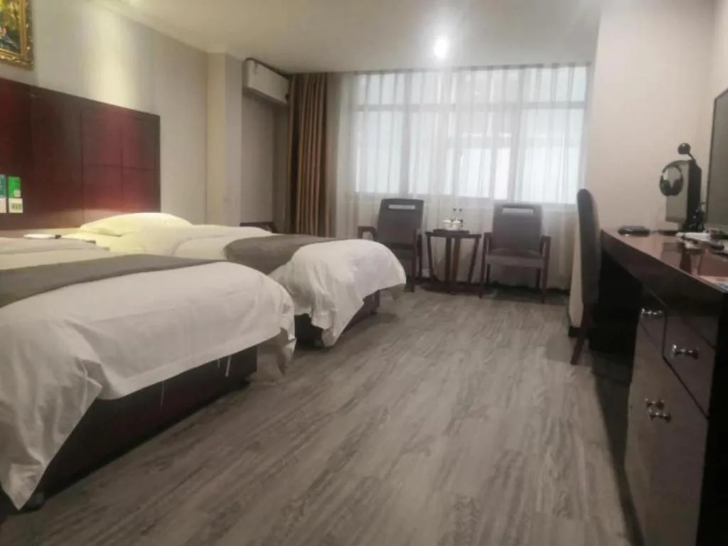 Bed in GreenTree Alliance Gansu Longnan Beishan East Road Hotel