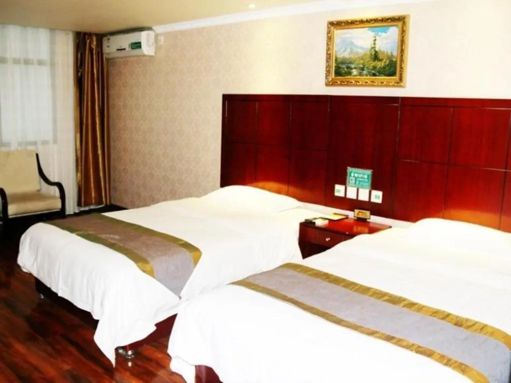 Bed in GreenTree Alliance Gansu Longnan Beishan East Road Hotel