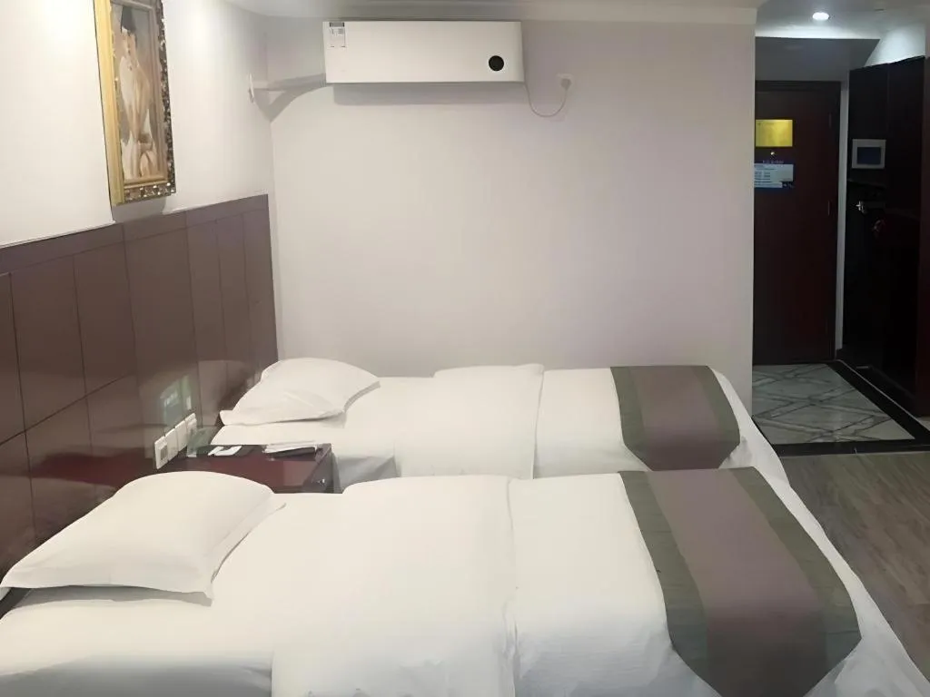 Bed in GreenTree Alliance Gansu Longnan Beishan East Road Hotel