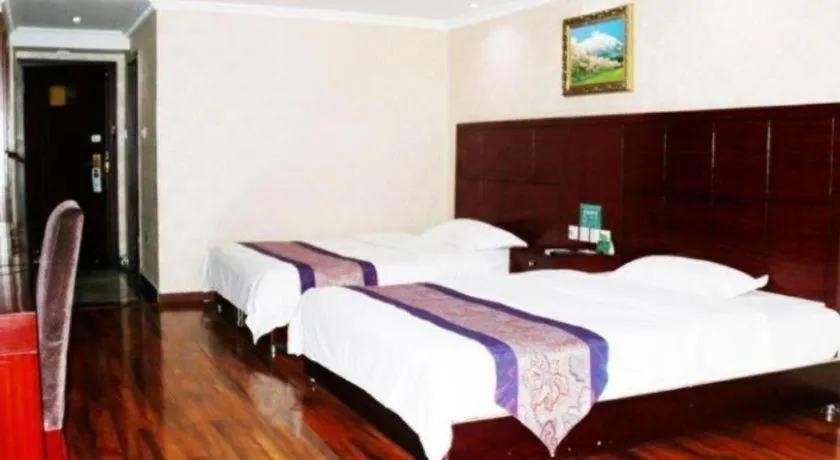 Bed in GreenTree Alliance Gansu Longnan Beishan East Road Hotel